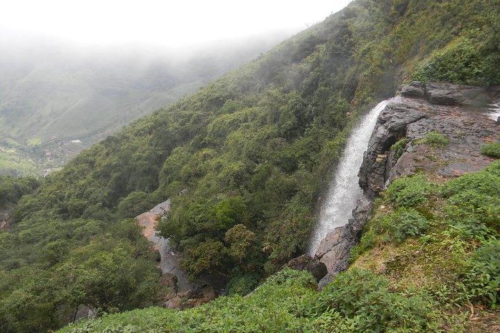 Waterfall trekking in Knuckles